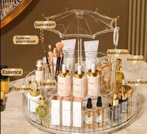 Rotating Makeup Organizer
