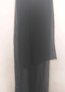 abaya with black stole
