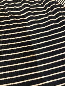 Striped Halter Neck Top