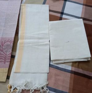Cotton Dress Material With Pant And Dupatta