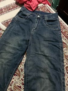Dark Wash Wide Leg Jeans