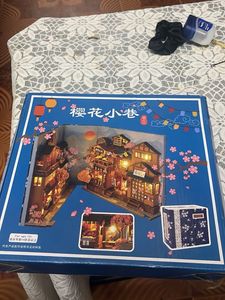DIY Dollhouse Kit - Cherry Blossom Scene