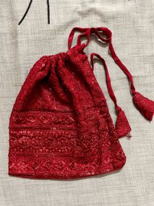 Chikankari Maroon Kurti