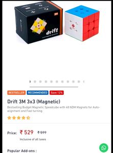 Rubik's Cube 3x3 (Speed 10X)
