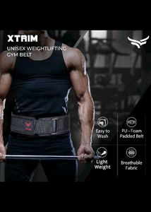 Xtrim Unisex Weightlifting Gym Belt
