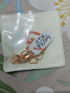 Elegant Gold Bracelet with Heart Charms🤩