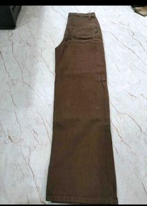 Brown Wide Leg Pants