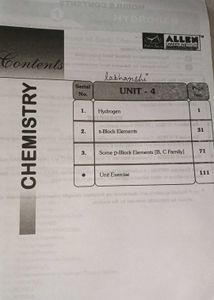 Allen NEET chemistry modules 📑