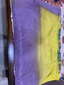 Garden Silk Saree Without Blouse