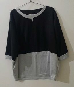Color Block Dolman Sleeve Top
