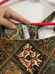 Bohemian Print Sleeveless Maxi Dress