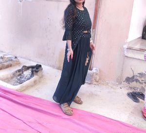 Bottle Green 3 Pis Dress