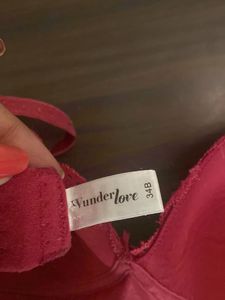 Red Lace Bra