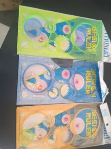 Design Ruler Set Of 3
