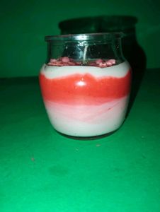 Layered Jar Candle