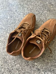Woodland Brown Casual Shoes