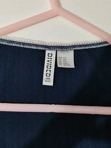 H&amp;M pointelle top