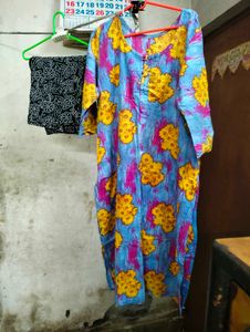Floral Print Kurta with Pants