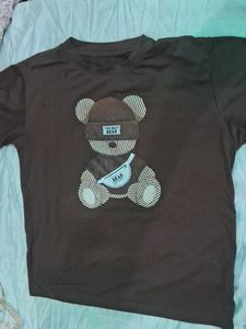 Cute Bear Graphic T-Shirt