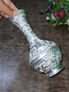 Vintage Silver Vase