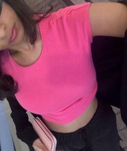 Pink Crop Top