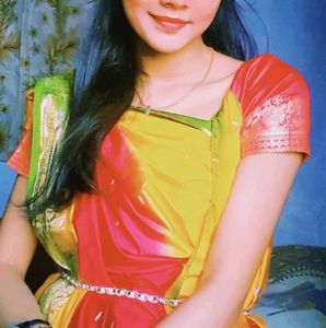 multi colour saree