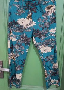 Floral Print Palazzo Pants