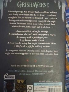 Six of Crows Grishaverse Novel