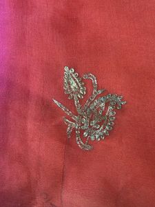 Elegant Ombre Chiffon pure Saree