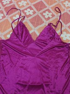 Lacy Purple Nightdress
