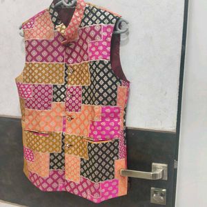 multicolored men's jacket