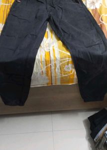 Men's Dark Wash Jogger Pants