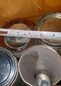Lot of 10 Metal Tubes