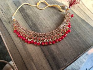 Red &amp; Gold Jewelry Set