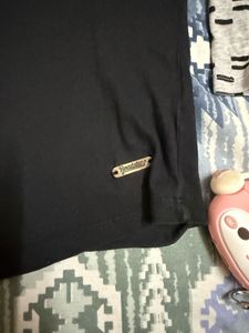 Black and Grey Raglan Sleeve T-Shirt