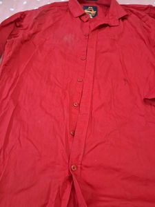 Men's Red Superdry Shirt