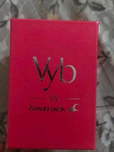 Women's Rose gold Fastrack dial watch