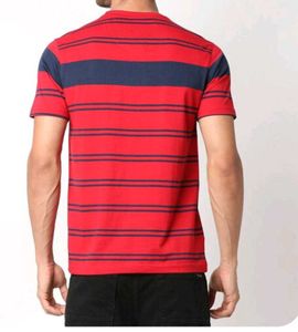 Striped Crew-Neck T-shirt