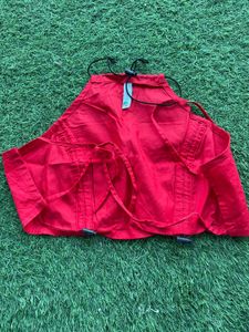 Red Casual Top