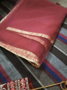 Maroon Embroidered Blouse