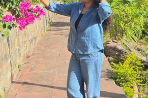Stylish Blue Denim Shirt