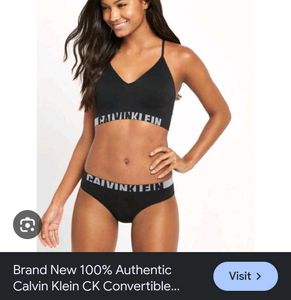 Authentic Calvin Klein Bra & Panty Set