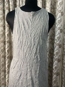 Comfortable Grey Sleeveless Top