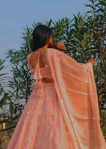 pastel pink lehenga 💮
