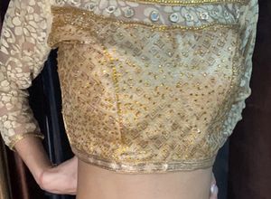 Gold Embellished Blouse