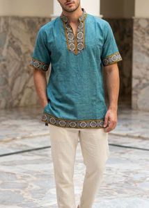 Beautiful Teal Embroidered Kurta