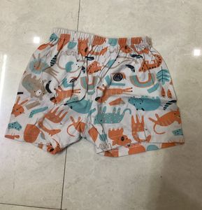 Cute Animal Print Shorts - Combo Of 2