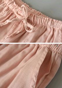Urbanic Peach Casual Capri Pants