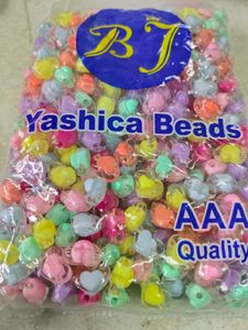 Heart Shape Beads Good Quality Half Kg