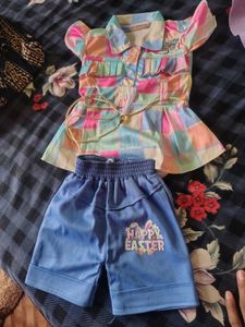 Colorful Plaid Girls' Dress